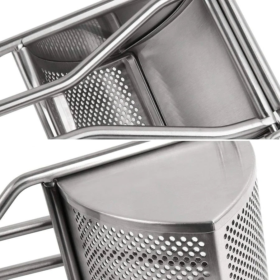 Potato Ricer, Heavy Duty Stainless Steel Potato Masher and Ricer Kitchen Tool, Press and Mash For Perfect Mashed Potatoes