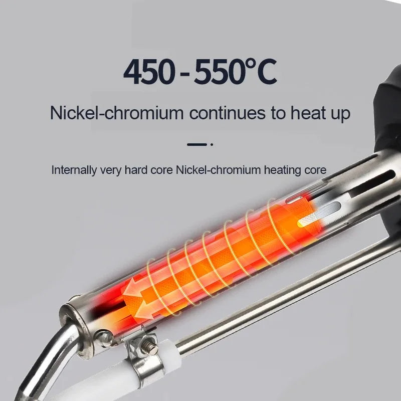 Automatic Soldering Gun Thermal Electric Soldering Iron Industrial-grade High-power Gun Maintenance Welding Soldering Tool